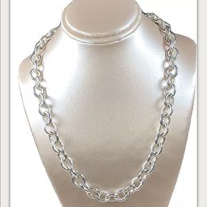 I am so Judith Ripka sterling silver necklace with